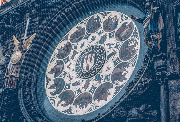 捷克共和国布拉格城市照片，市场广场照片，布拉格查理大桥，布拉格城市全景照片，布拉格街道，布拉格的钟表，布拉格的桥。图片下载