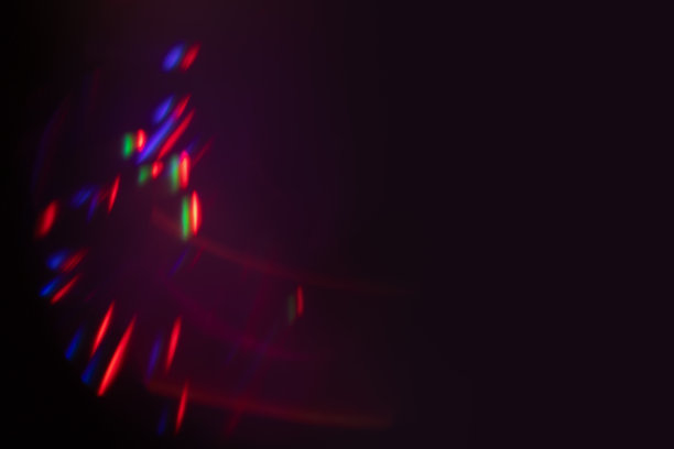 照片和模型的叠加光效。彩色胶卷烧焦光线照片叠加效果图片下载