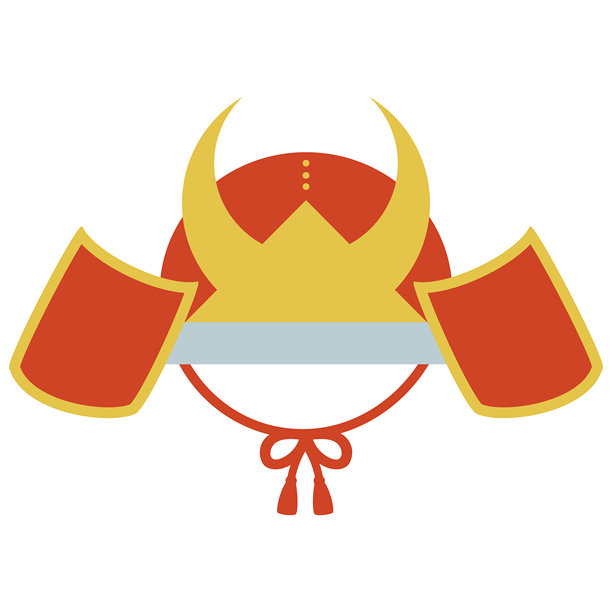 简单的红色头盔插图素材图片下载