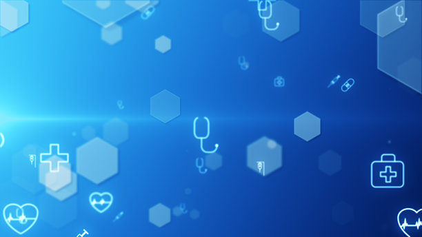医疗图标图案医疗概念背景库存视频 - 4K库存照片图片下载