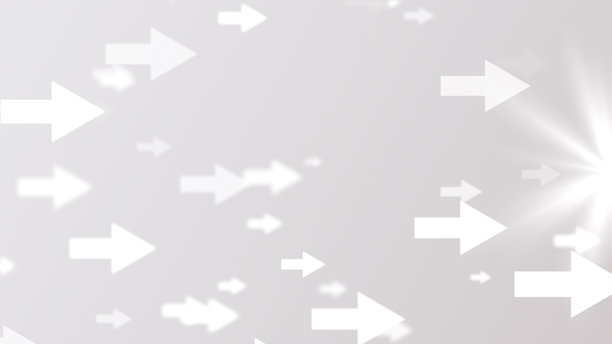 空白空间 - 循环右侧奔跑的闪亮箭头背景，4K库存照片图片下载