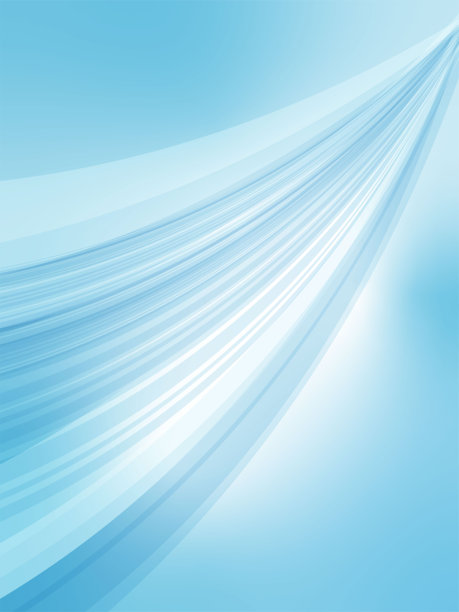 清晰的浅蓝色波形抽象背景素材图片下载