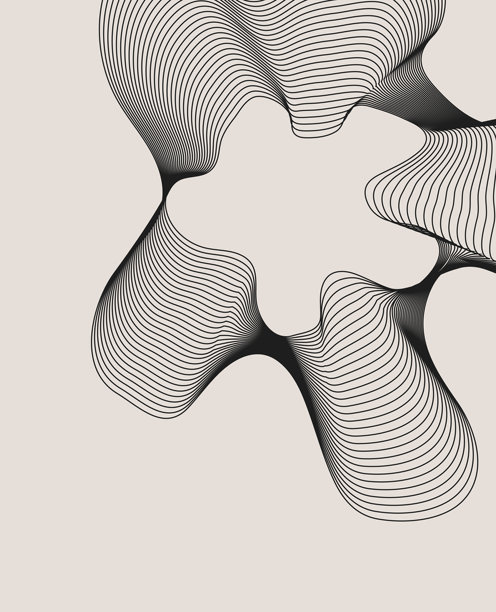 黑色曲线运动线设计素材图案背景图片下载