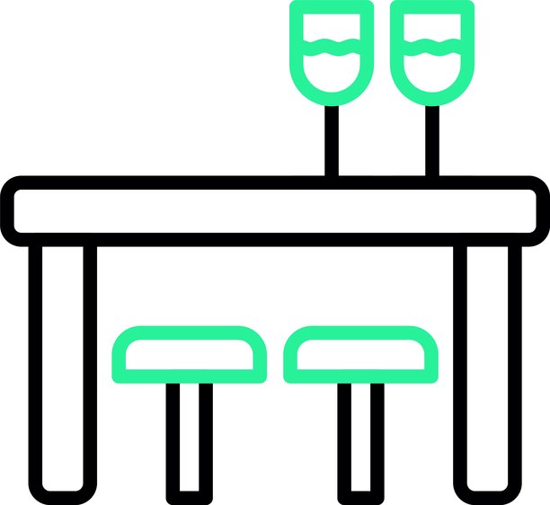 酒吧柜台新图标设计创意图片下载