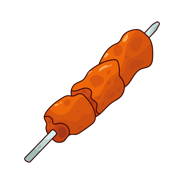 鸡肉串图片下载