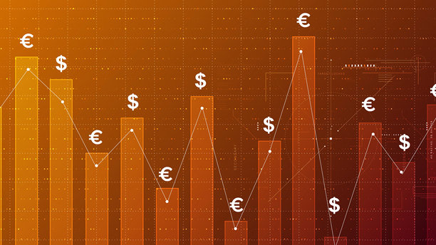 股票市场交易赌博概念计算机图形4K无缝循环视频背景4K库存照片图片下载