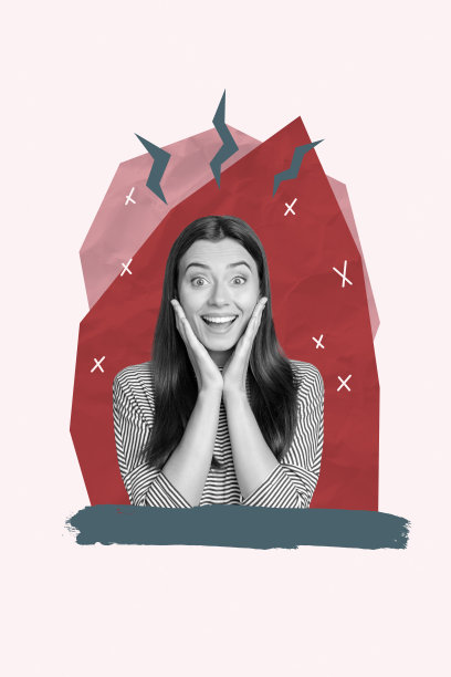 时尚的3D杂志垂直照片拼贴，展示女孩和男孩接收网络欺凌的概念，包含坏情绪图标、伤心的笑脸、仇恨内容和虐待。图片下载