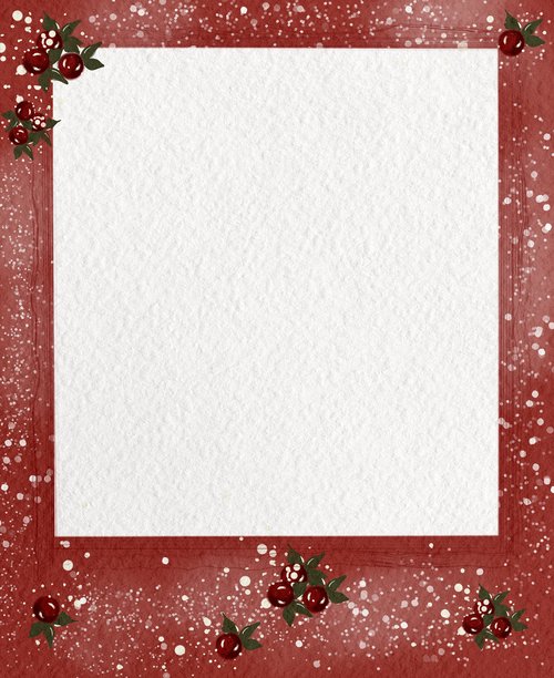 可爱的圣诞框架。可爱的宝丽来框架。圣诞版照片，宝丽来，圣诞快乐。图片下载