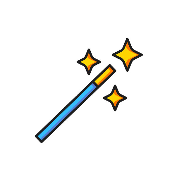 彩色照片修饰图标，背景为白色。摄影师，摄影，修饰图标。扁平填充轮廓风格，带阴影。矢量图。图片下载