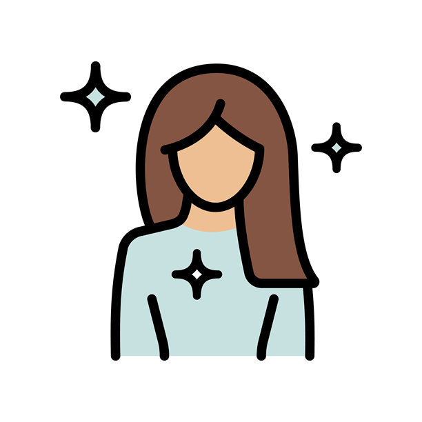 发型师角蛋白费用线条图标矢量。发型师角蛋白费用标志。简单符号，独立展示。图片下载