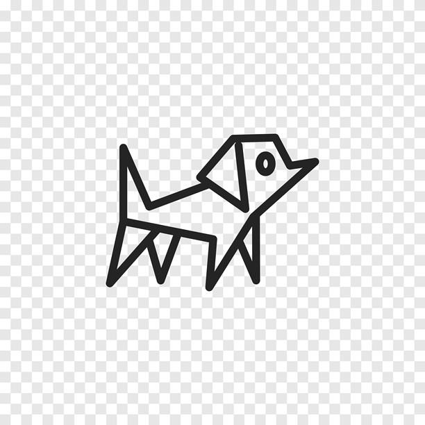 狗图标。矢量插图。图片下载