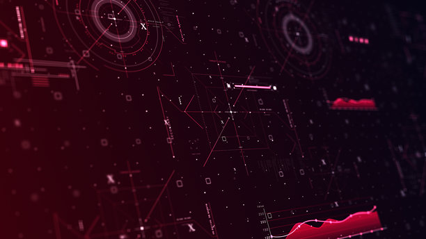 4K数字网络和数据连接。高速互联网传输数字数据。未来背景概念中的动态技术数字数据。4K库存照片图片下载