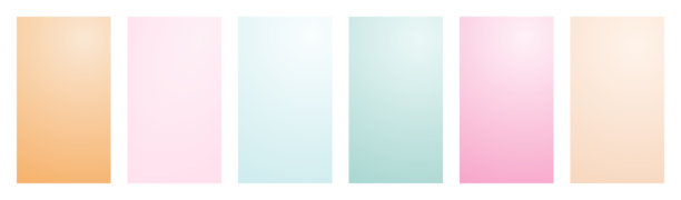 优雅装饰设计使用的橙色、粉色、水蓝色和桃色的柔和浅色背景。适合TikTok、Instagram、Reels和Shorts的宁静氛围竖版照片素材。图片下载