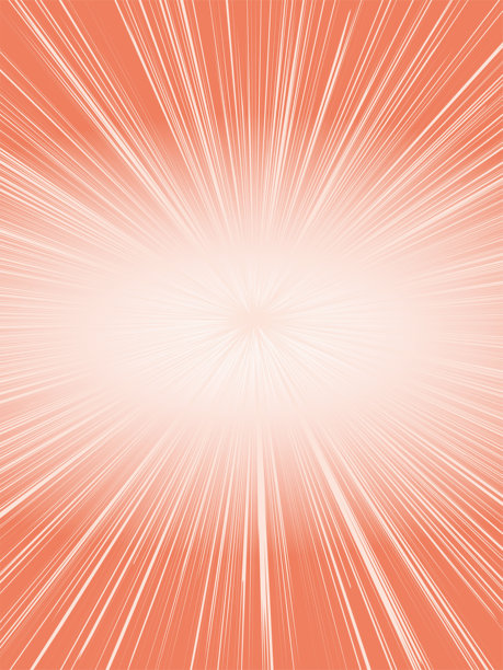 强烈辐射的集中线条背景素材_浅红色图片下载