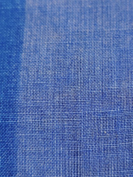 蓝色布料纹理特写照片图片下载