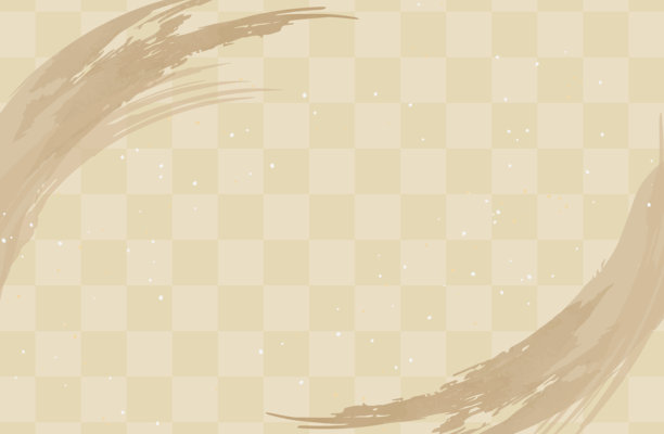 日本风格背景素材矢量插图金色时尚图片下载