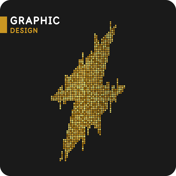 能源标识图标。该图片代表电力和电压。闪电和雷电的图标。图片下载