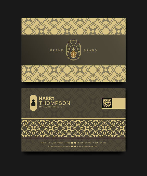 精致、现代且优雅的名片模板。专为女性奢侈品牌、精品店、水疗中心、美容院和珠宝店设计。图片下载