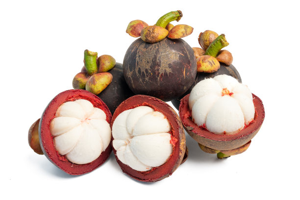 泰国被称为水果之王的山竹照片。图片下载