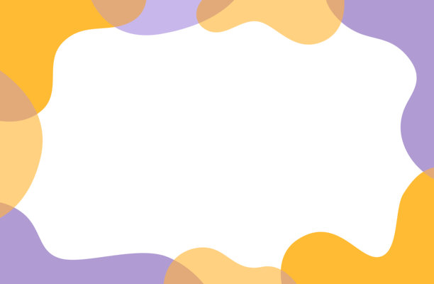 万圣节彩色框架矢量插图素材图片下载