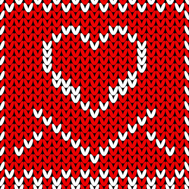 针织无缝图案背景。适用于新年贺卡、圣诞邀请、家庭冬季假日聚会、滑雪度假广告壁纸印刷的针织纹理。图片下载