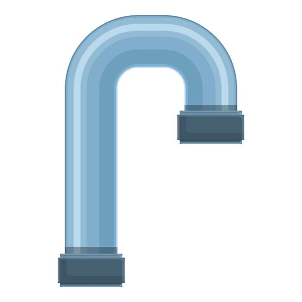 金属管道图标，卡通风格图片下载