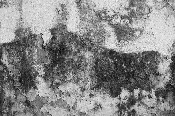 有裂缝的旧脏墙壁，适合用作背景素材图片下载