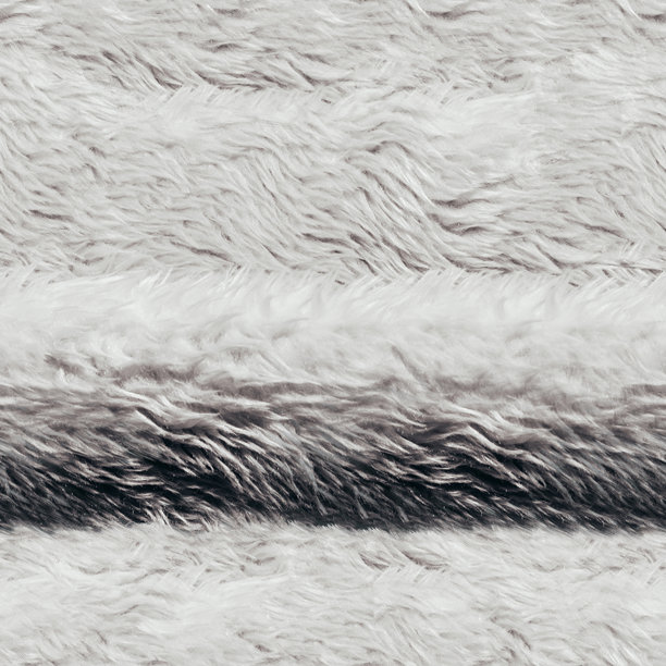 无缝的4K白色毛皮材质照片纹理。图片下载