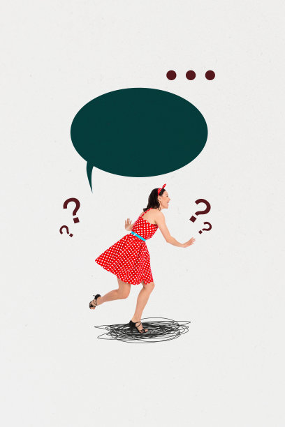 垂直图像海报，快乐的女孩和男孩的照片拼贴，交流图标，短语，通信，演讲，聊天者，交谈图片下载