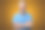 穿着蓝色T恤的老年帅气男士肖像照片，背景为黄色。图片下载