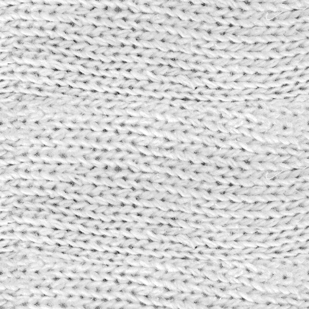 无缝的4K照片纹理，生动的白色针织毛衣材料。图片下载