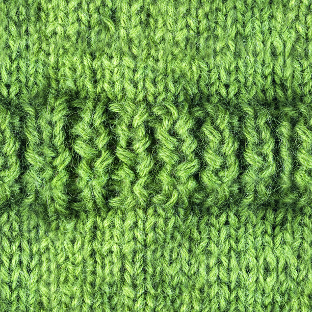 无缝4K照片纹理的绿色编织毛衣。图片下载