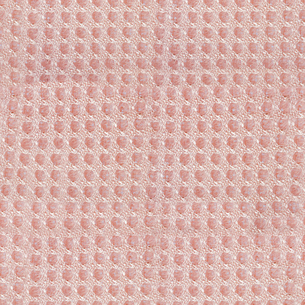 无缝的4K粉色合成布网纹理照片。图片下载