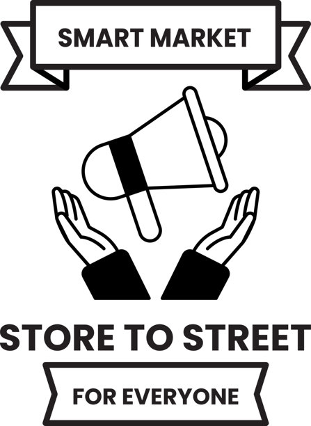 一张黑白图片，展示了一双手握着麦克风，旁边有一个横幅。图片下载