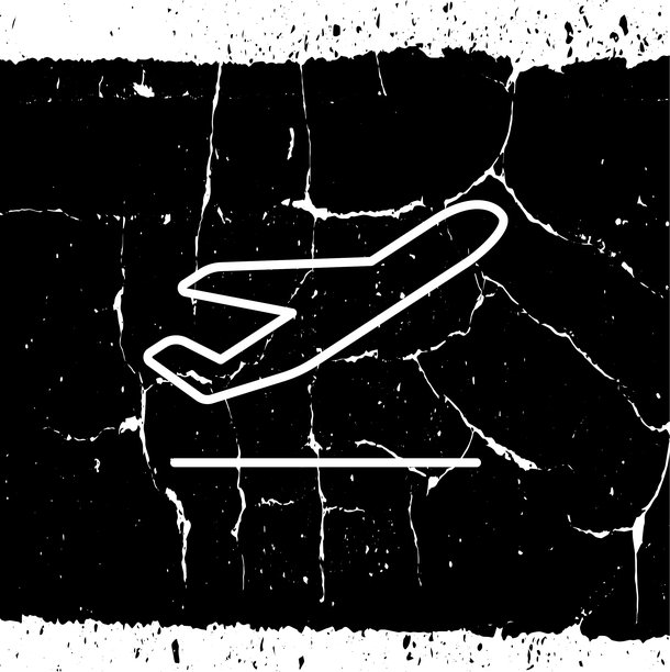 飞机起飞图标图片下载