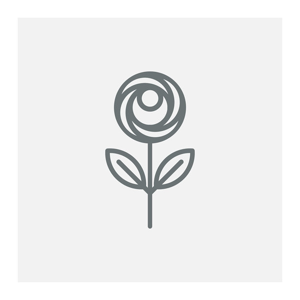 玫瑰花图标图片下载