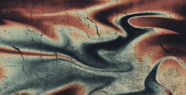 美丽的柔和渐变背景，带有噪点。抽象的粉彩模糊柔和颗粒渐变横幅背景。墙面裂纹涂料的纹理，带有磨损效果。怀旧，复古，老照片。图片下载