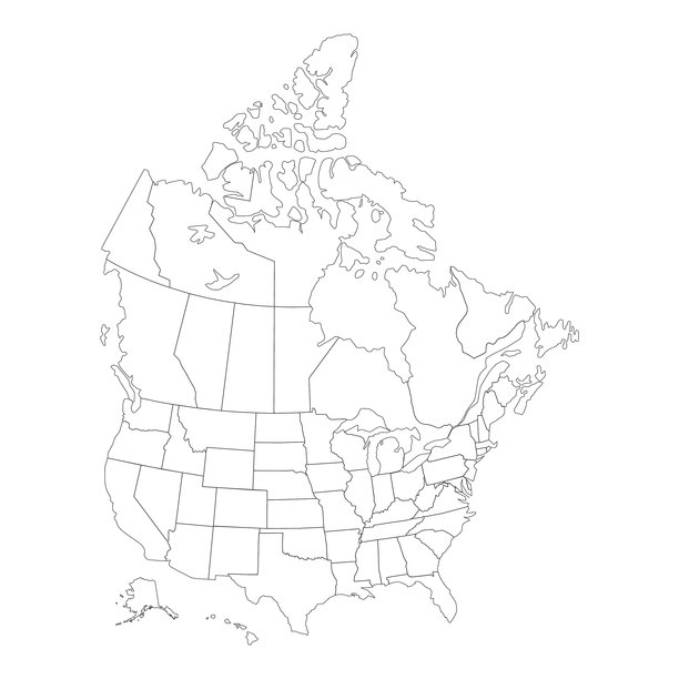 美国地图图片下载