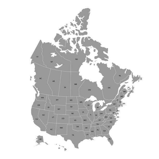 美国地图图片下载