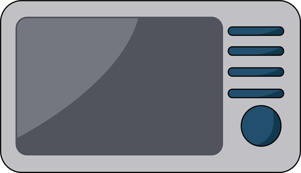 医疗监测屏幕上的心电图心跳线矢量插图图片下载