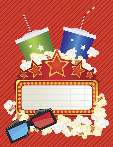 剧场元素和帐篷图片下载