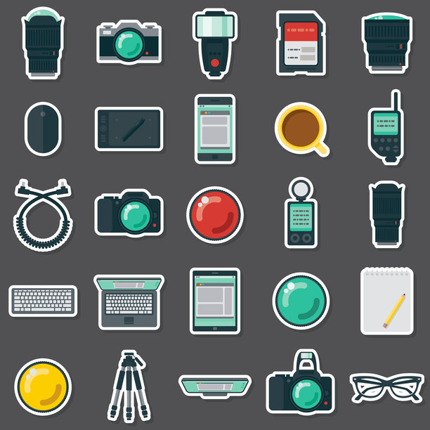 摄影标签设置图片下载