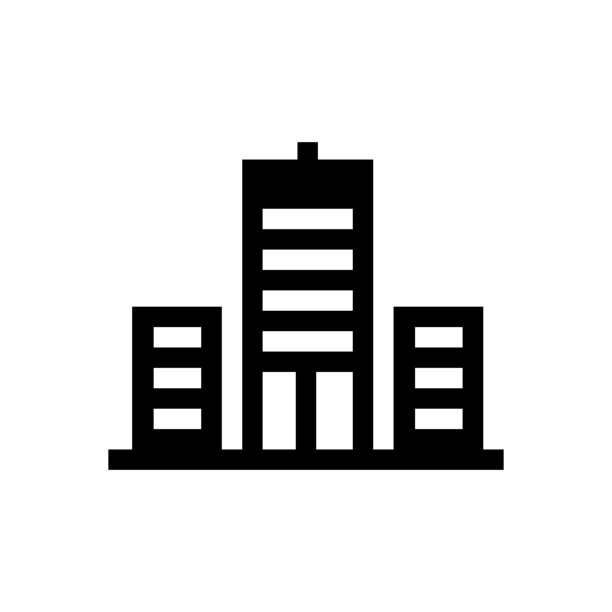 扁平的、孤立的图标医院标志的矢量图像图片下载