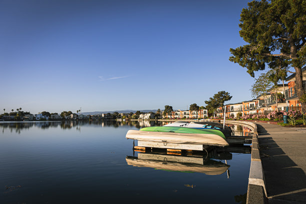 加利福尼亚州旧金山海岸城市风景库存照片图片下载