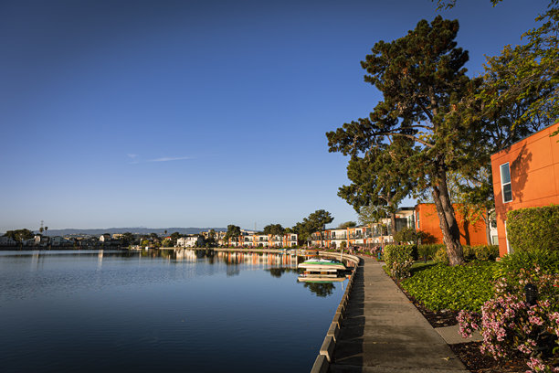 加利福尼亚州旧金山海岸城市风景库存照片图片下载