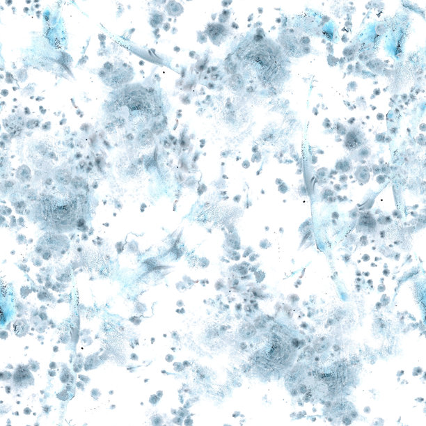无缝模式的灰色水彩污渍和飞溅。抽象手绘插画背景图片下载