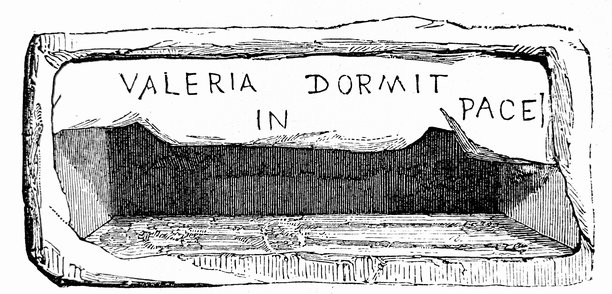 罗马的地下墓穴:瓦莱里娅安息图片下载