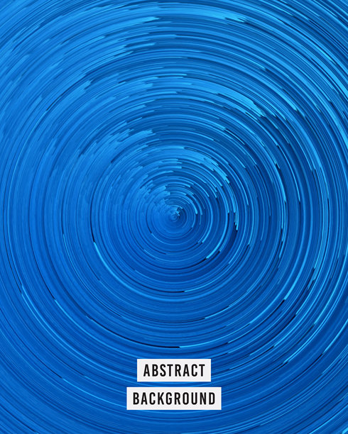 蓝色旋涡雷暴波超现实背景图片下载