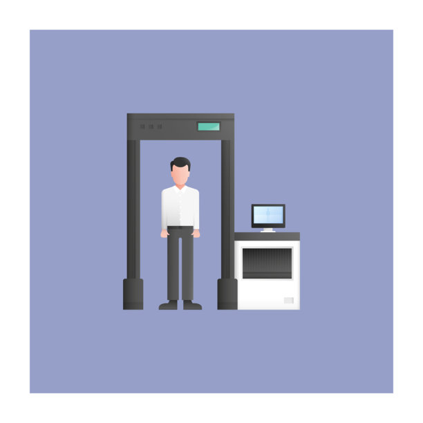 人体扫描仪图标图片下载