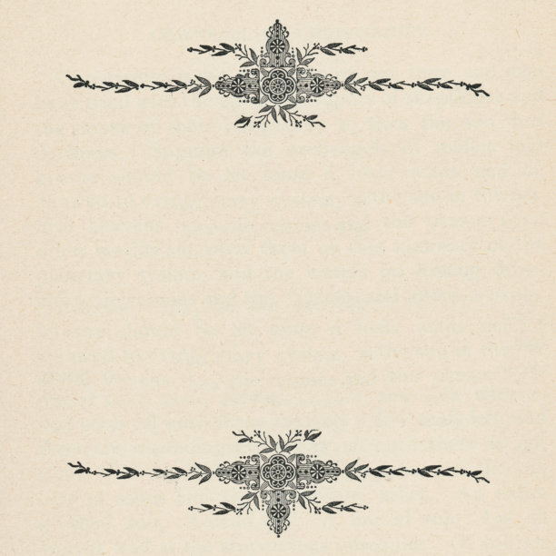 带花边的古董纸- 19世纪图片下载